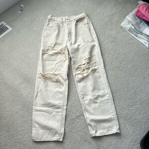 High rise jeans